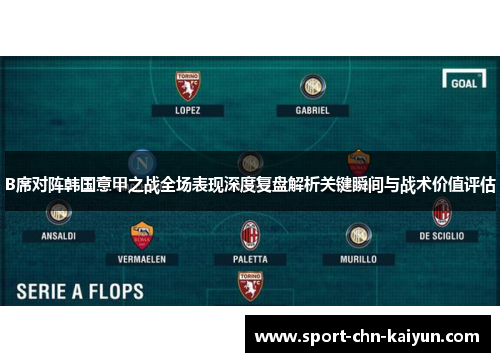 B席对阵韩国意甲之战全场表现深度复盘解析关键瞬间与战术价值评估