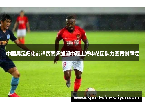 中国男足归化前锋费南多加盟中超上海申花团队力图再创辉煌 中国男足归化前锋费南多加盟中超上海申花团队力图再创辉煌
